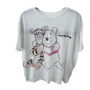 Disney Winnie the Pooh Tigger Hug T-Shirt Womens 2XL Sweet Like Honey Oversized